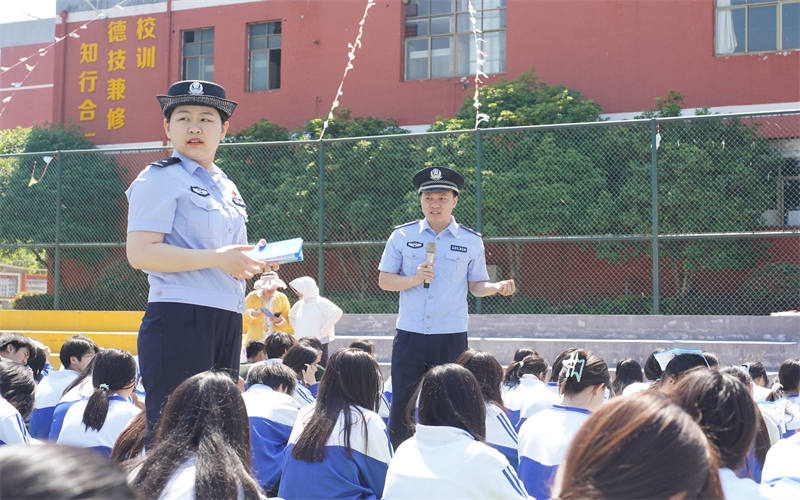 反詐宣傳新體驗，吉安公安走進我校用真實案例